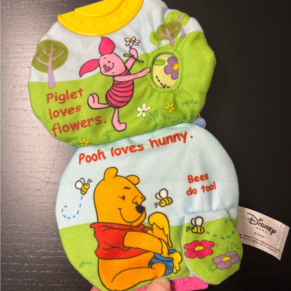 Disney Winnie the Pooh Honey Pot Soft Baby Book - Picture 3 of 4